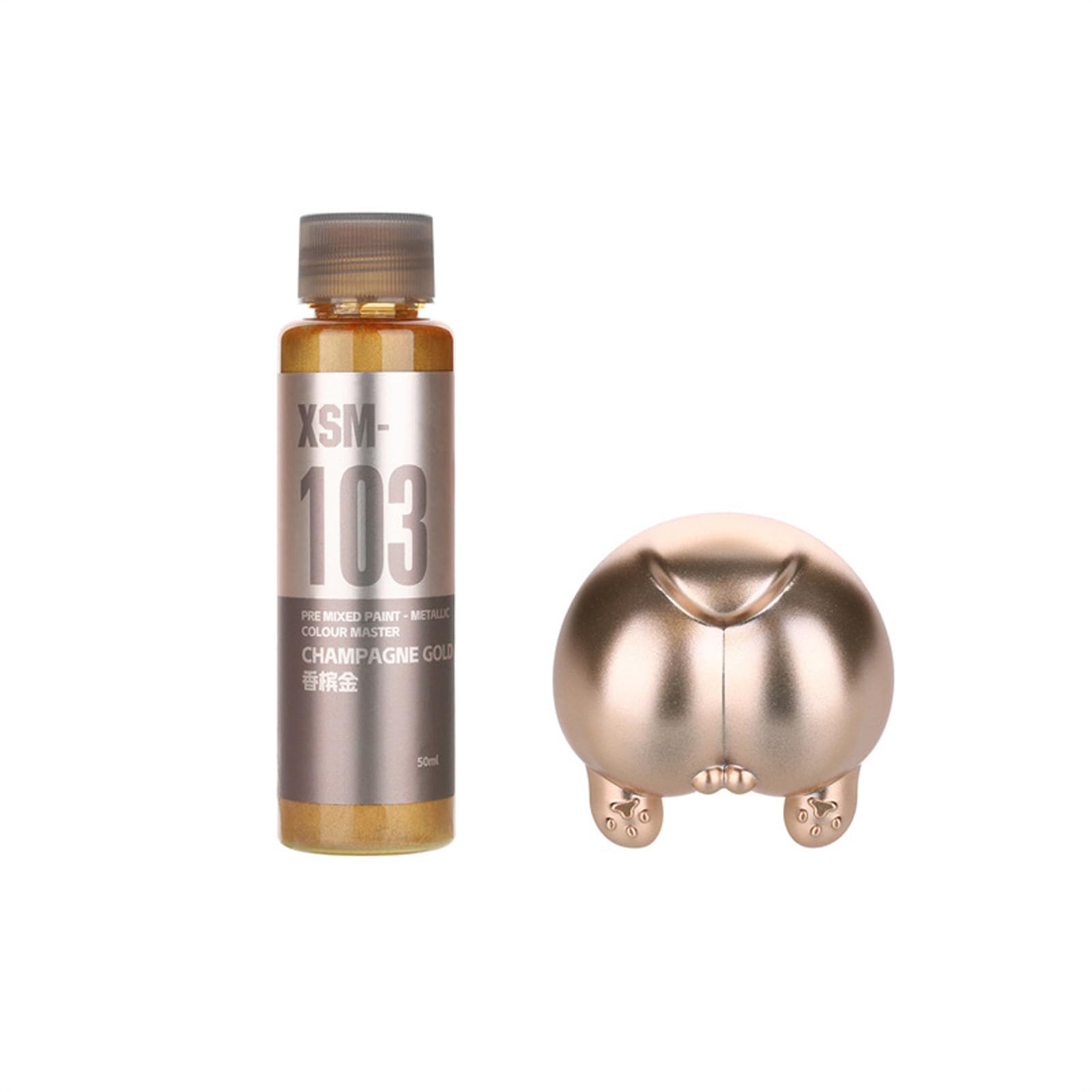Premium Ready to Use Metallic Pre-Mixed Acrylic Paint Smoothly Finish Ideal for Miniature Models and Hobby Projects Pre Mixed Interest Paint