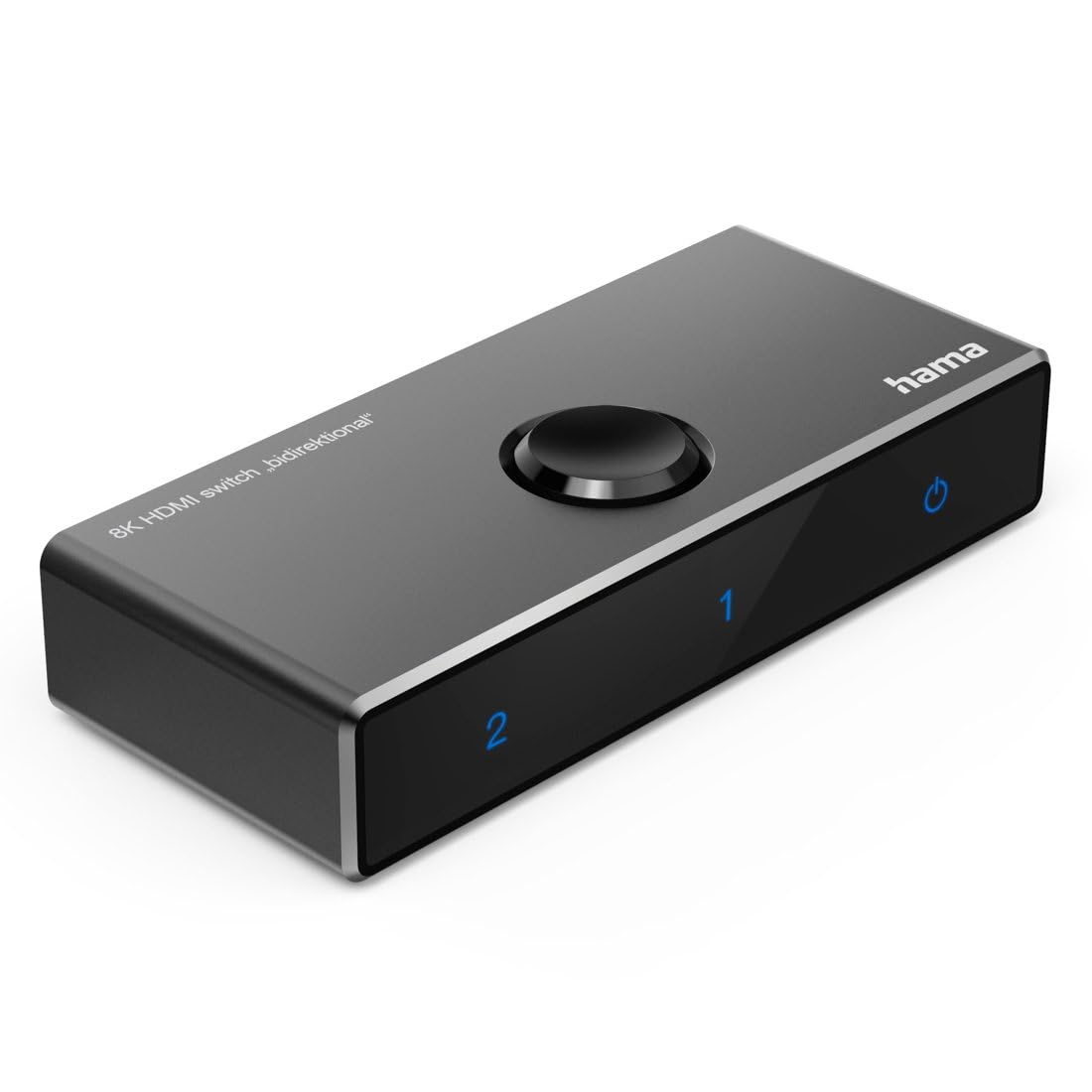 Hama Switch HDMI 8K (2 in 1 out/1 in 2 out, 8K HDMI Switch per TV, PC, monitor, lettore Blu-ray, console, proiettore)