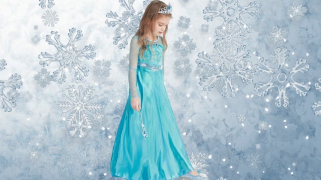 Disfraz de Princesa Elsa para Niñas Talla 6T/130 miniatura 6
