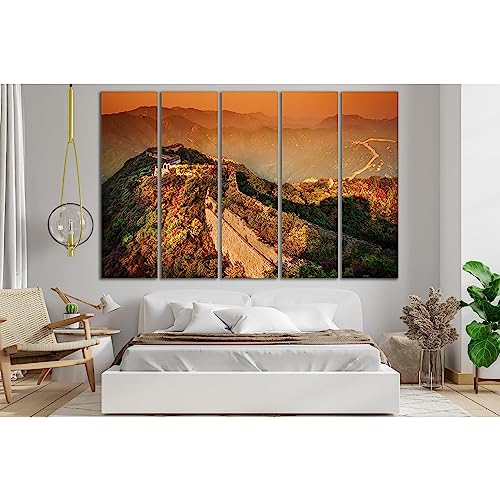 Toile Grande Muraille de Chine ZELLART №SL222 decoration murale de qualite premium