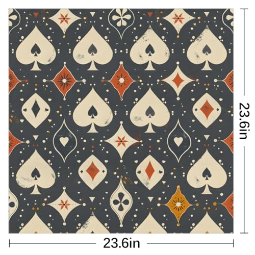 Satin Head Scarf for Women, Silk Scarf 23.6"x23.6" Square Scarf for Women Gift Packed2