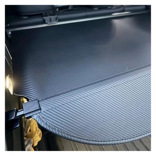 Support Séparation BYD Sealion 7, couverture de chargement luxe aspect carbone