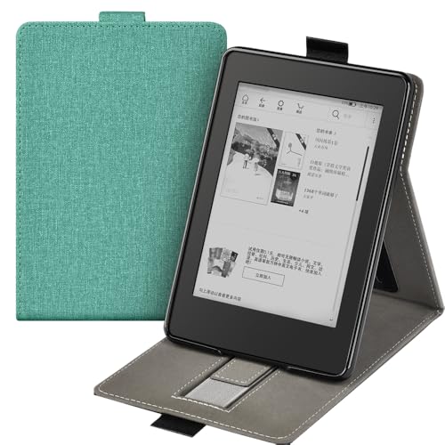 �J�o�[ for 6�C���` Kindle paperwhite��10����2018�N����[�^��:PQ94WIF]�A�X�^���h�ȃP�[�X�I�[�g�E�F�C�N/�X���[�v�@�\�t��,�ی�P�[�X�w�ʃ}�O�l�b�g�Ǝ莝���@�\�t��
