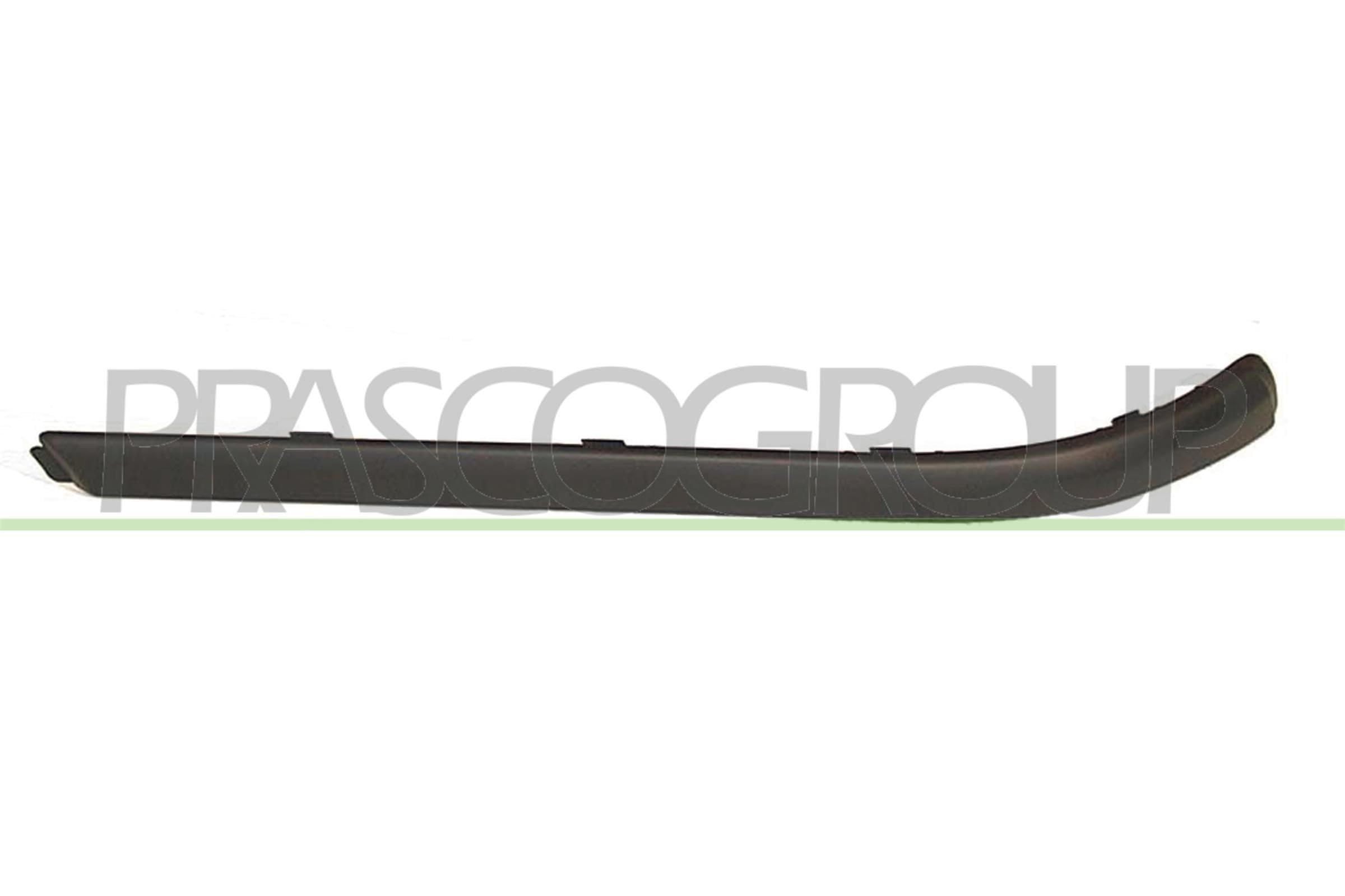 Prasco Schwarz - Fd1071244 - Ford - Mondeo - Mod. 09/00-12/03 - Zierleiste Links Stosstange Vorne