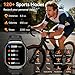 Smart Watch for Men Fitness Tracker: Make/Answer Call Military Smart Watches for Men Digital Watches Heart Rate Monitor Waterproof Running Smartwatch Android Phones iPhone Samsung Compatible 2 Bands