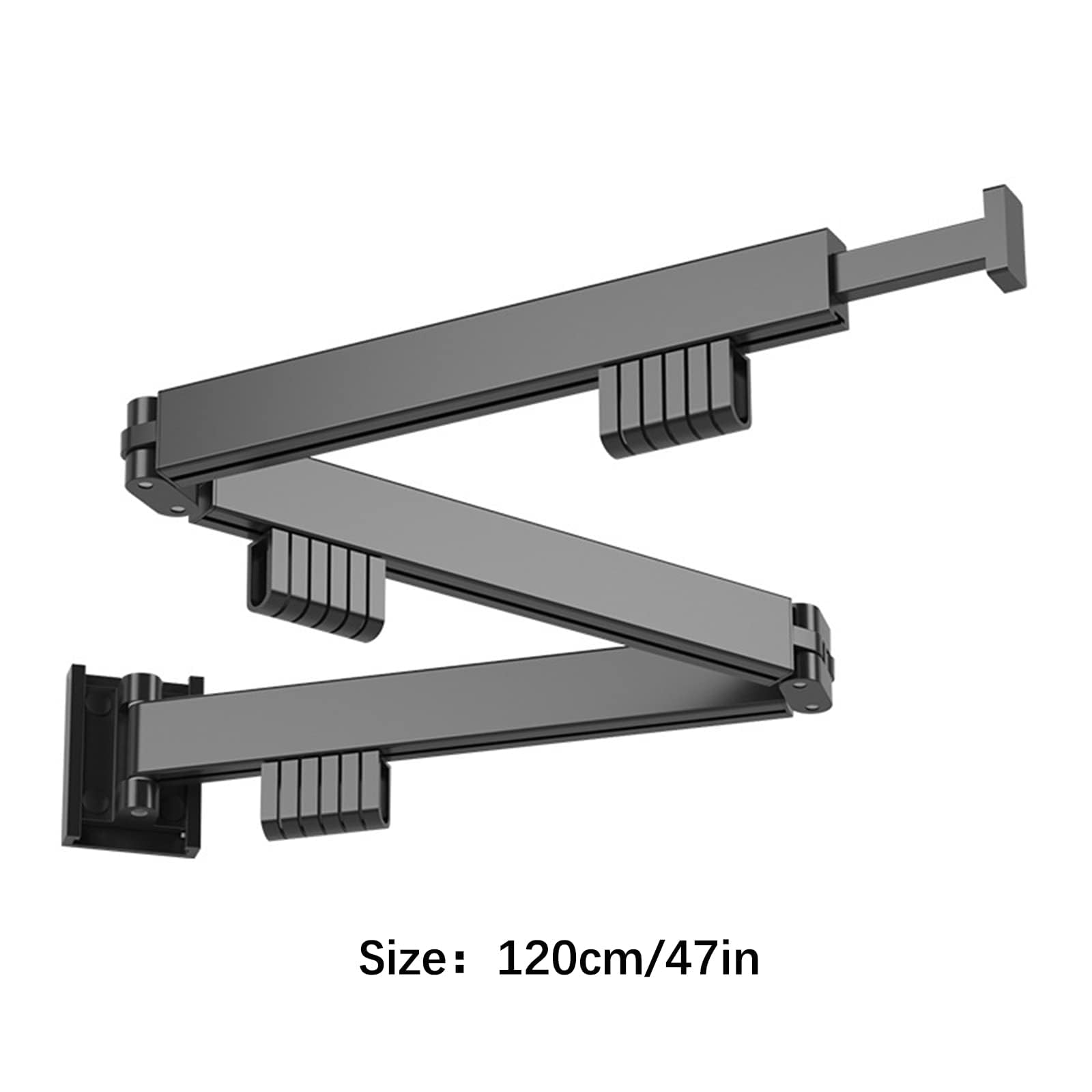 FAXIOAWA Tendedero de Ropa, Tendedero montado en la Pared Plegable retráctil (tríptico) Tendedero de Ropa, Tendedero de lavandería para el hogar