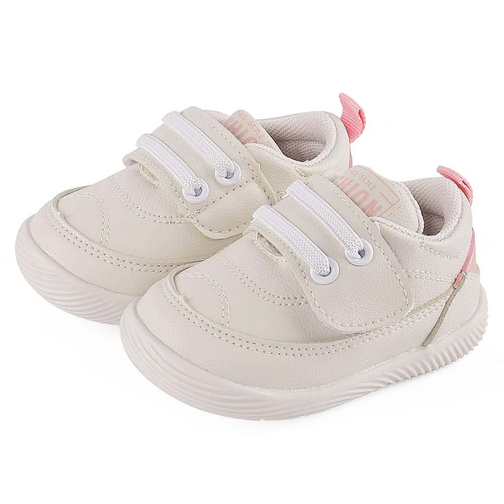 LACOFIA Baby Jungen Mädchen Lauflernschuhe Kleinkind rutschfeste Gummisohle Erste Sneaker