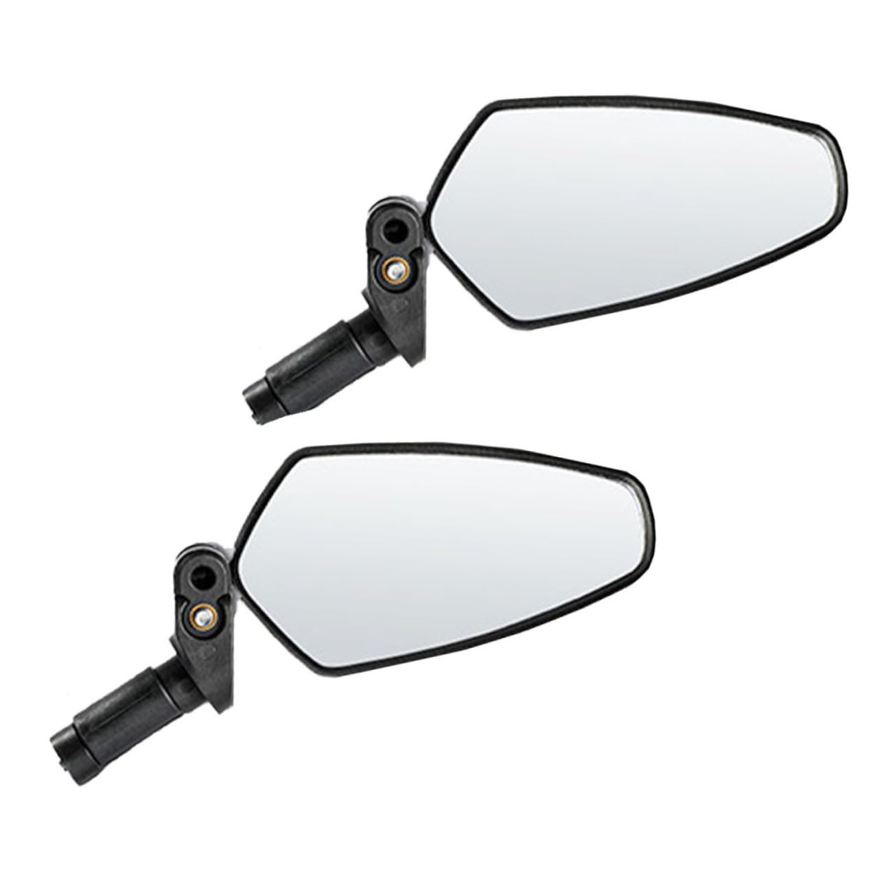 Gatuida 2pezzi Specchietto Retrovisore Per Ciclismo Specchio Riflettente Professionale Per Mountain Bike e Bici Da Strada Accessorio Per Sicurezza in Montagna