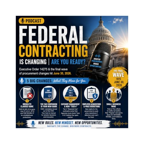How to Navigate the FAR 2.0 Overhaul Government contracting