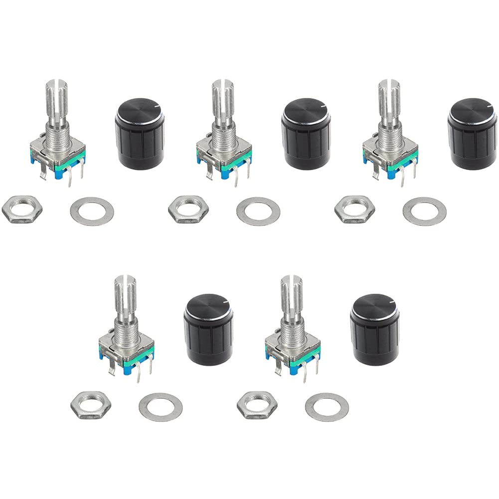 Encoder Rotativo EC11 | Con Pulsante | 360 Gradi | 5V DC | Per Progetti Elettronici - Foto 9