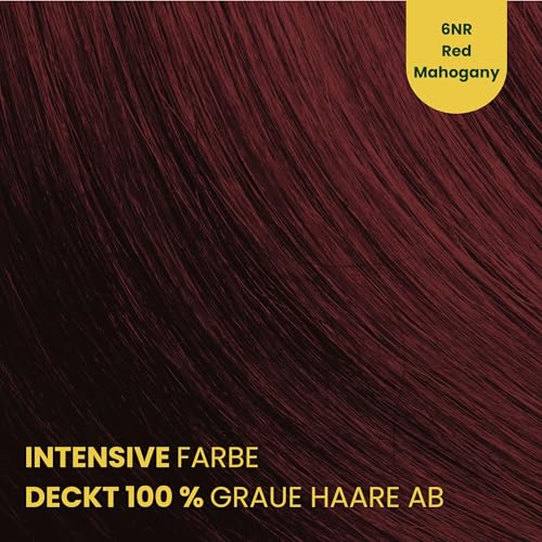 Foto von Permanente Haarfarbe PHYTOCARE, 20 Nuancen (6NR Tiefes Mahagoni)
