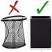FERNACO Pen and Pencil Holder for Desk - Set of 2 - Silicone Pen Holder is Durable and Long Lasting - Simple and Stylish Desk Organizer - Matte Black