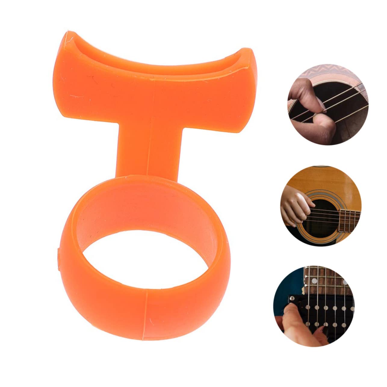 3 Sätze Gitarrenplektrenhalter Gitarrenabdeckung Gitarrenplektrenhalter Haltewerkzeug Instrumentenhalter Musikinstrumententeile 2 Stück * 3