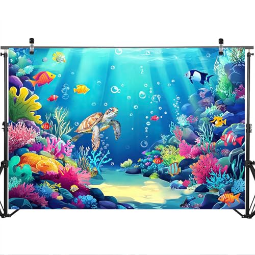 Fondo Fotográfico Mocsicka 7x5ft Bajo el Mar miniatura 5