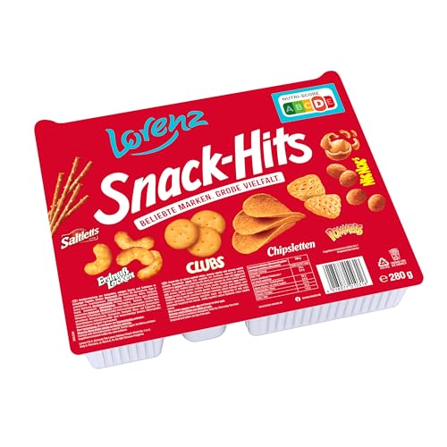 LORENZ | Snack-Hits | 8 x 280 g | Knabbermischung
