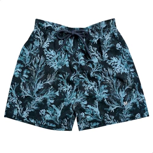 MASH INFANTIL Bermuda Short Praia Dryfast Coral Menino, Azul Piscina, GG