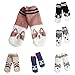 Calze Scherma 6 paia Donne Calze Casuali Stampa Animale Modello di Cotone Lady Sock Confortevole Caldi Caldo Inverno Caldi