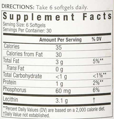 Lecithin 180 Softgels #TOP3