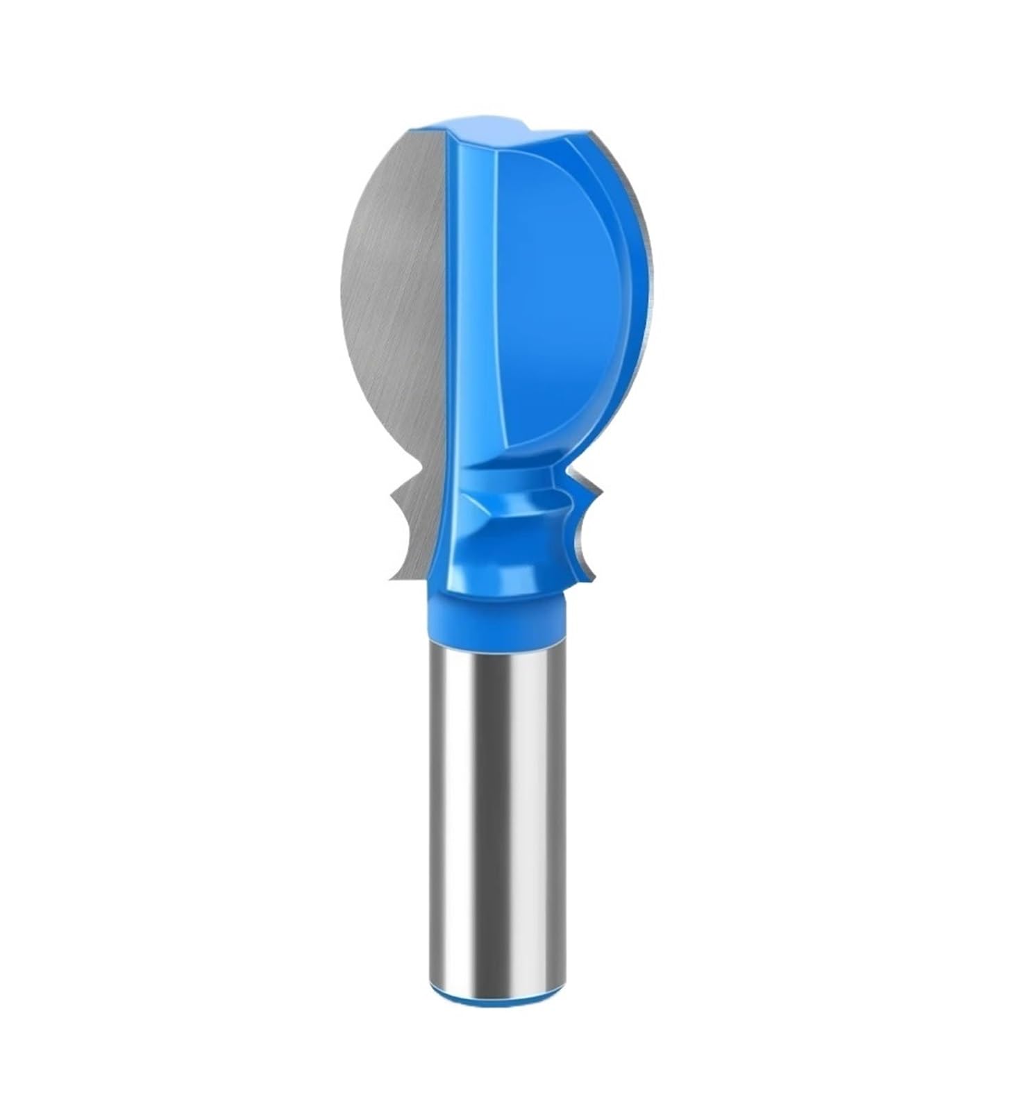 Broca enrutadora de moldura barandilla arquitectónica especial, vástago 12mm y 1/2 pulgadas, fresa for carpintería, frontal, 1 ud(YXXTD12.7X45mm)