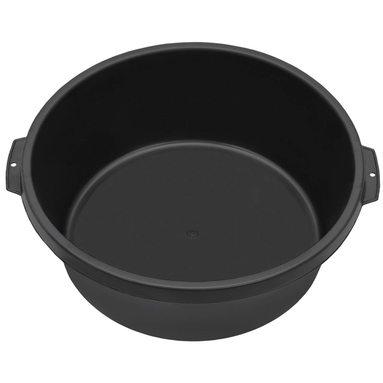 KOTARBAU® Seau à mortier 11 l - Diamètre : 300 mm - Rond - En plastique - Noir - Pour plantes et jardin, Noir , 11 L, 1 pièce