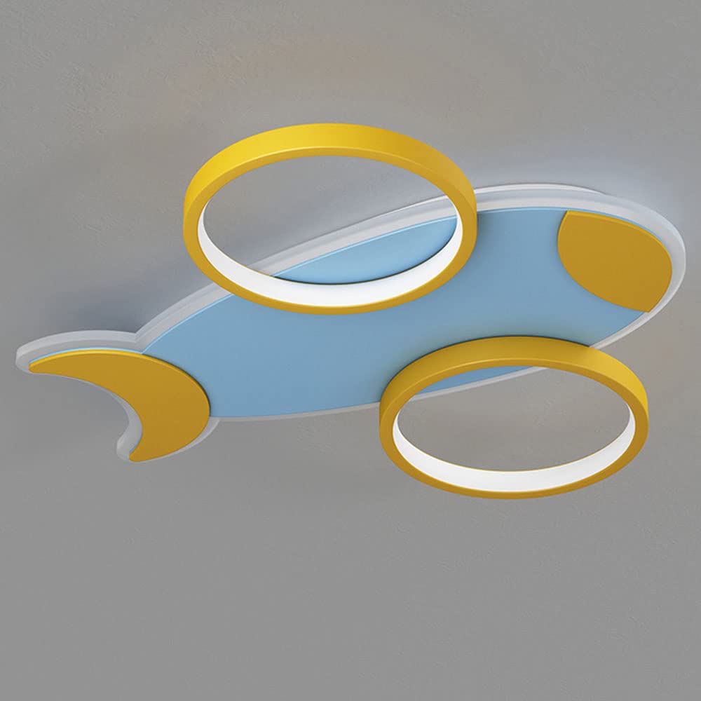 Plafonnier de dessin animé avion LED pour protéger la vue de votre enfant