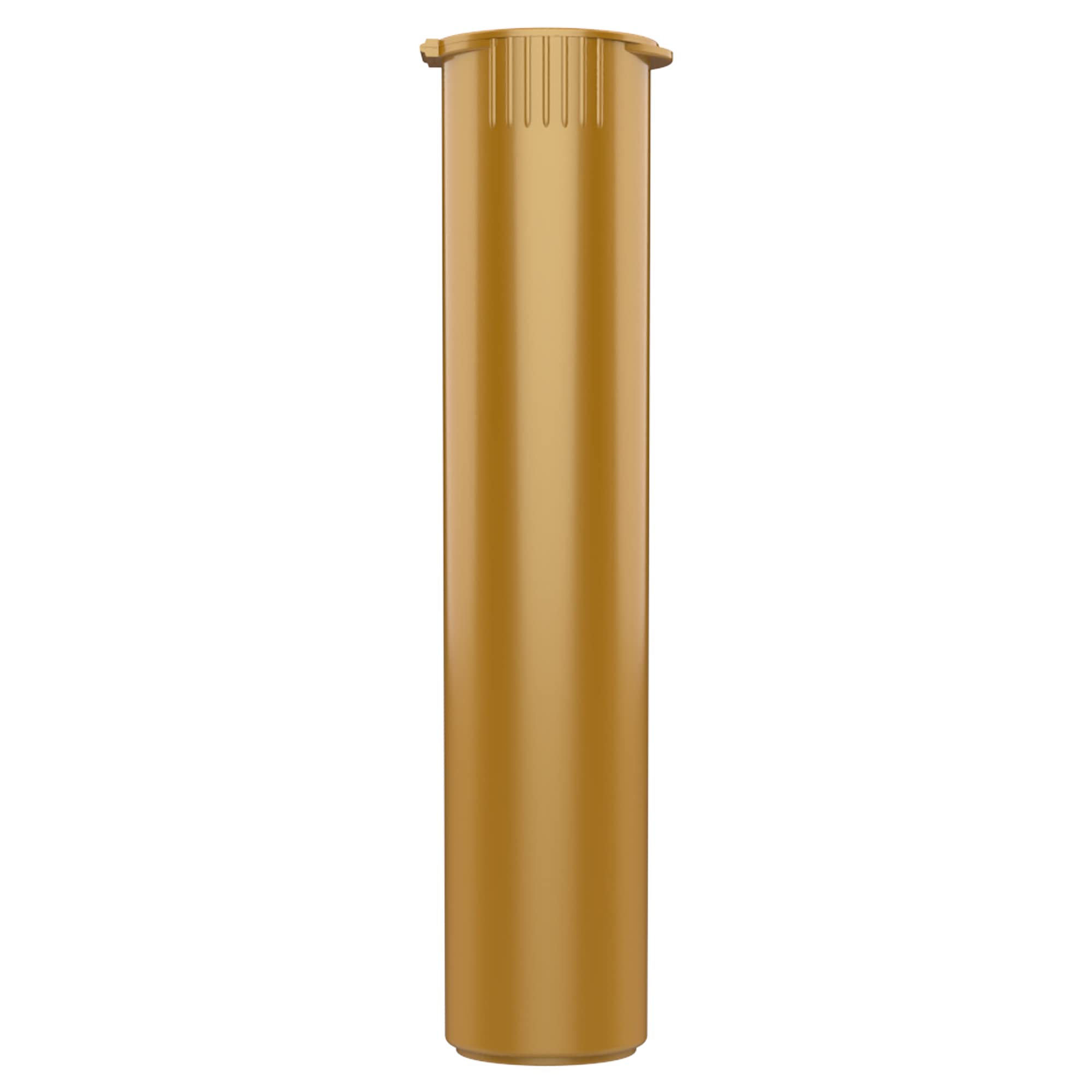 92mm CR Plastic Packaging Pop Top Tubes - Child Resistant Travel Holder Vial Containers - 700 qty (Gold)