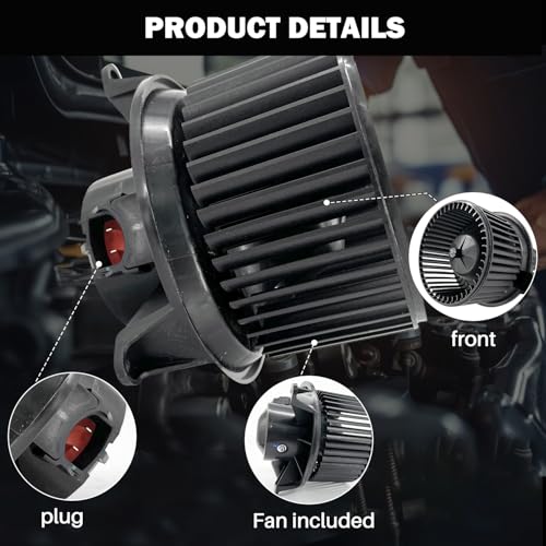 Image of 700177 AC Heater Blower Motor Fan Assembly Fit for Ford Five Hundred 2005-2007 ,for Ford Freestyle 2005-2007 ,for Mercury Montego 2005-2007 5F9Z19805DA, 6F9Z18504A, FO3126124