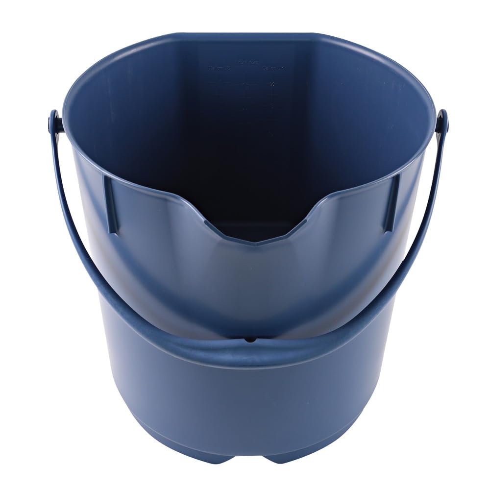 1 Stück Hygoclean Eimer | PP, detektierbar, blau, V: 15l, L: 34cm, B: 35cm, H: 33cm, Eimer, Putzeimer, Plastikeimer