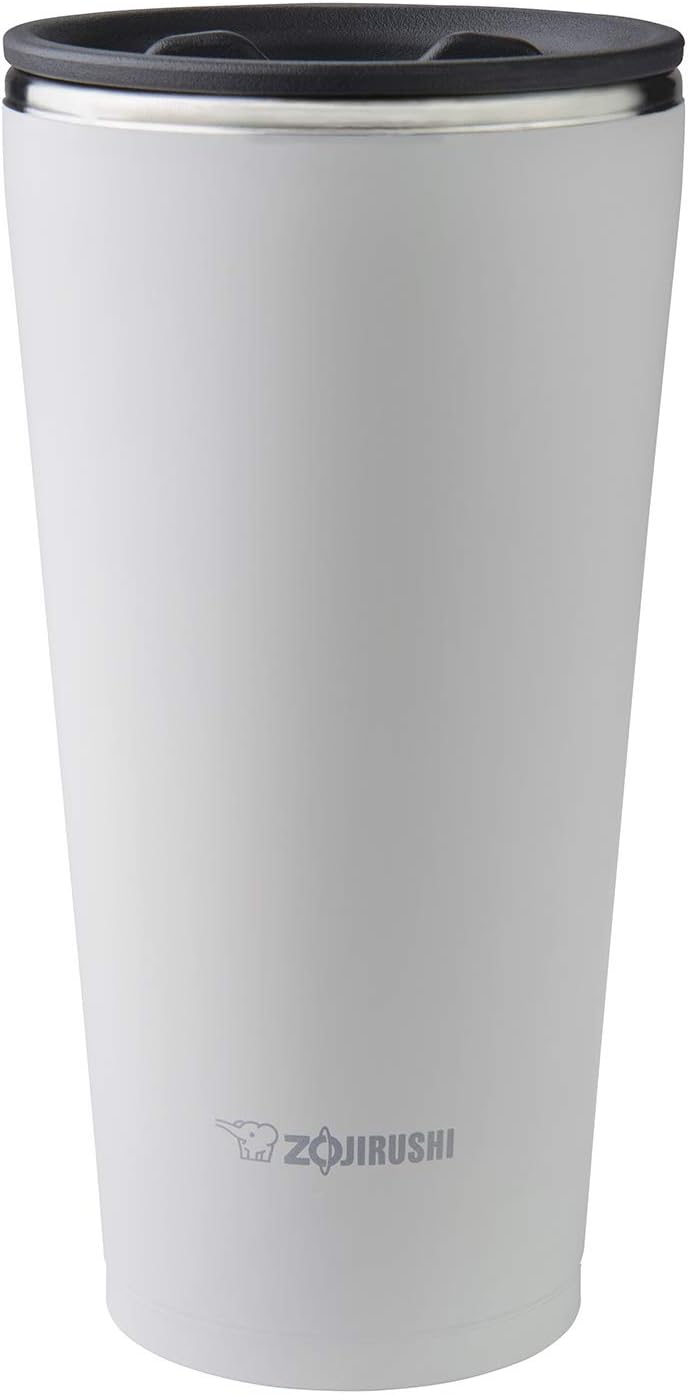 Zojirushi SX-FSE45WA Stainless Vacuum Insulated Tumbler, 15-Ounce, White