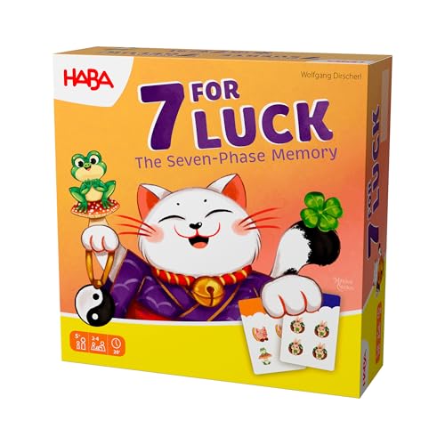 HABA 2012207002-7 de la Suerte, Juego Infantil de Mesa de Memoria. Más 5 años