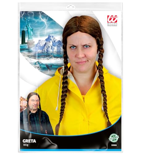 Widmann Perücke „Veronica“ – Schwarz, Lockig Bis Schulter, Für Karneval & Mottopartys