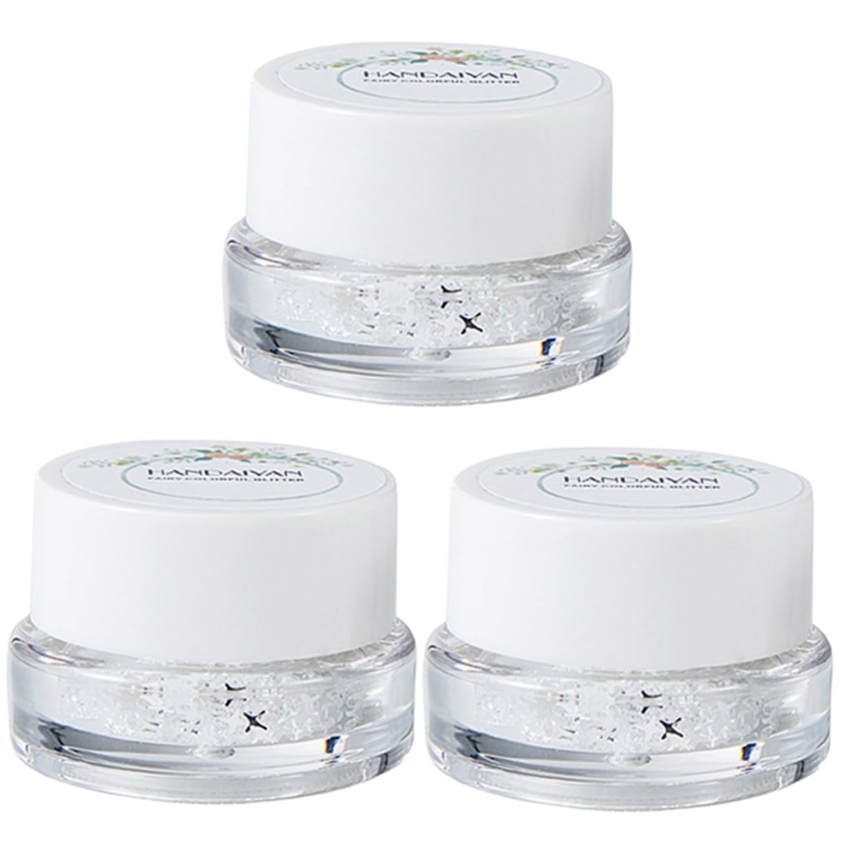 Beavorty 3pcs glitter eye shadow shimmer eye shadows glitter outfit loose glitter eyeshadow shimmer eyeshadow flash suit loose pigment eyeshadow loose eyeshadow glitter diamond