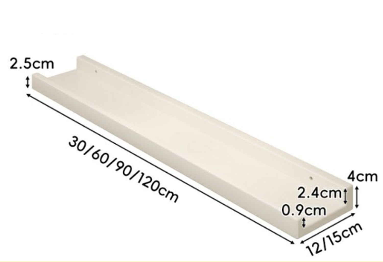 Estante Superior Para Radiador,Estante Radiador Sin Taladrar,Soportes Estante Del Radiador,Laterales Elevados,Cubre Radiadores Modernos Para Salón,Dormitorio,Despacho,Pasillo A,30x15cm/12x6in