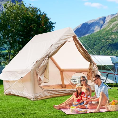 Carpa inflable para camping 2-3 personas, 4 estaciones miniatura 4