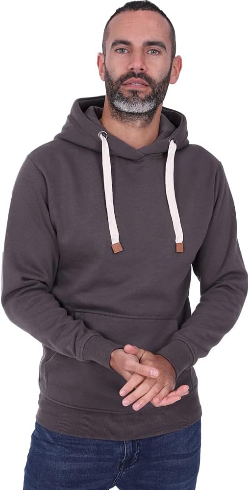 Mens OH Overhead Pullover Fleece Hoodie OH Hoody Hooded Sweatshirt Grey Black 3 518Rb m1lQL. AC SL1000