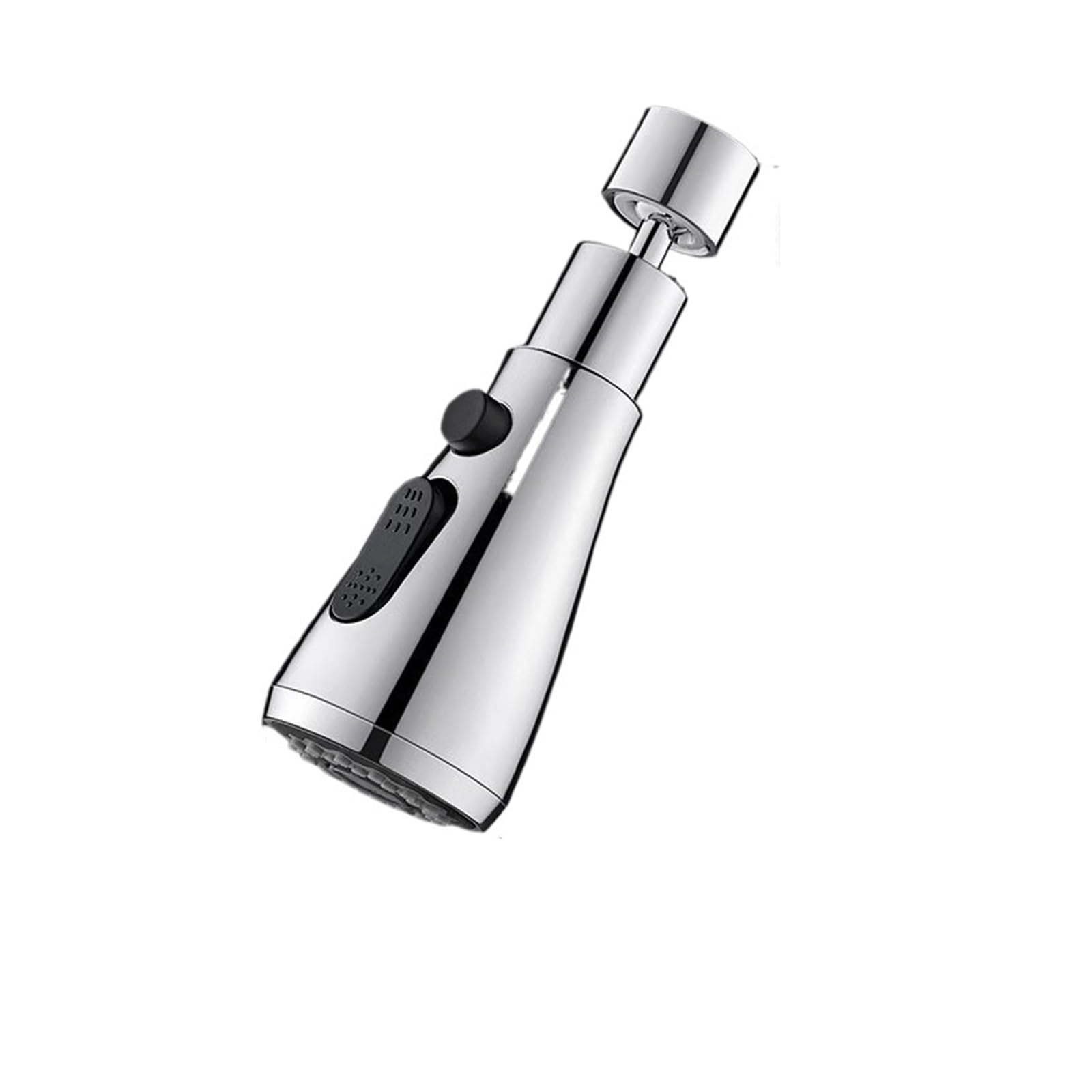 Universal 720° Rotating Faucet Extender Aerator Splash-Proof Filter for Kitchen Faucet(Sliver)