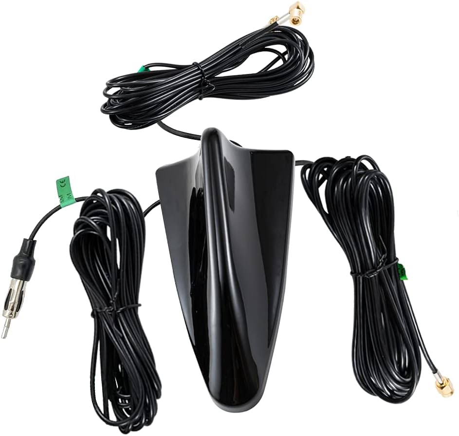 Eightwood DAB antenne SMA adapter DAB autoradio antenne patch antenne