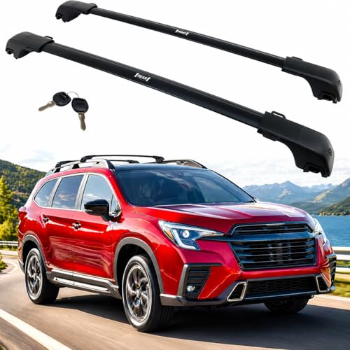 HEKA Roof Rack Cross Bars Compatible with Ascent 2019-2026 with Raised Side Rails Heavy Duty Anti-Theft Lockble Aluminum Roof Rails Crossbars Rooftop Luggage Racks Carrier