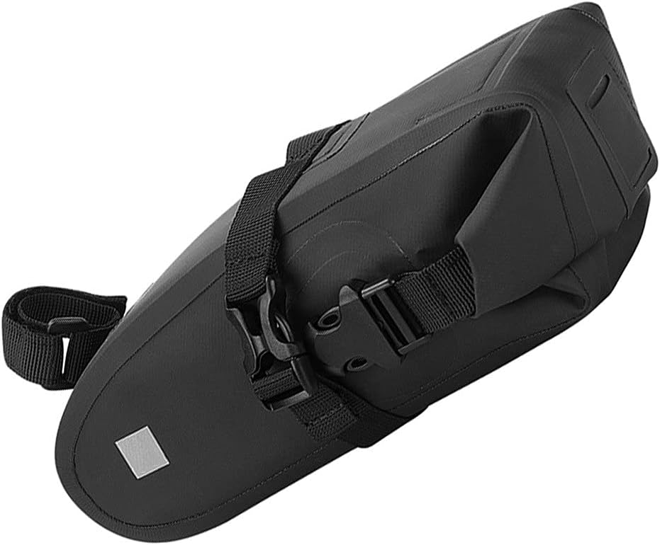 HBJWOV Bicycle Saddle Bag Waterproof Bicycle Storage Bag Reflective Cycling Rear Seat Post Bag Large Capacity Tail Rear Bag