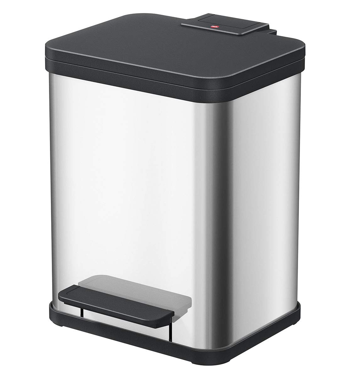 Amazon｜Hailo (ハイロ) ペダル式ゴミ箱 ステンレス (17L×1