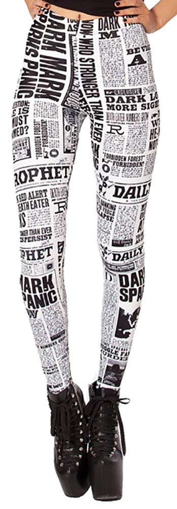 Sister Amy Women's Digital Skull Printted Ankle Elastic Tights Legging