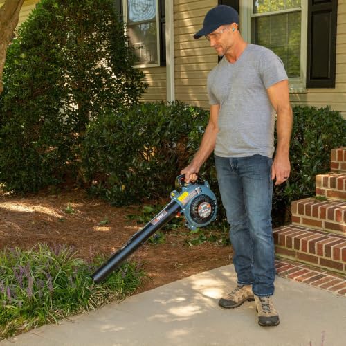 Image of SENIX 4QL 26.5cc 4-Cycle Handheld Gas Leaf Blower, Up to 410 CFM & 125 MPH