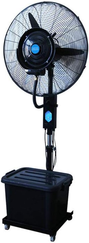 FUFU Climatizadores evaporativos Ventilador de nebulización de enfriamiento, atomización por aspersión Humidificador de nebulización de enfriamiento Humidificador de 3 velocidades Función de oscilació