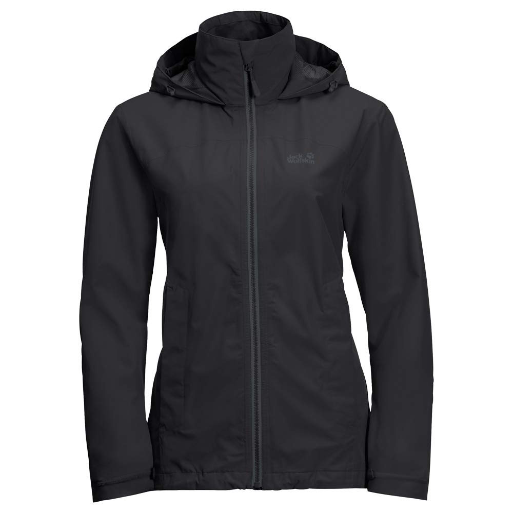 Jack Wolfskin Damen Evandale wasserdicht leicht Kapuze Jacke