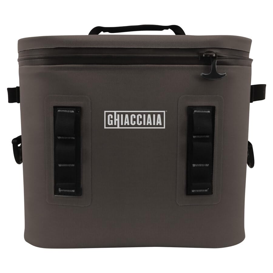 Borsa Termica a Tenuta Stagna 14L | Borsa Frigo Impermeabile, Cerniera Ermetica, Isolamento Alta Densità, Per Campeggio, Spiaggia, Picnic e Viaggi, 34x27x29cm