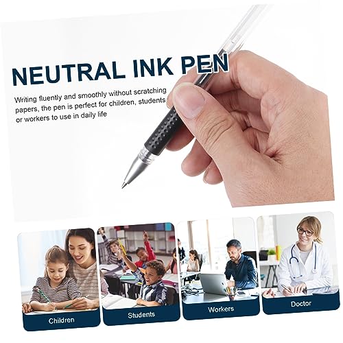 Gel Ink Pens 0.5mm 12pcs Pens Office School Writing Tools miniatura 4