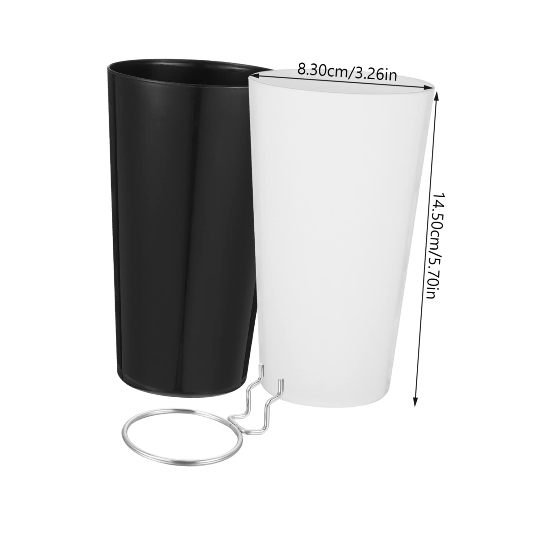 HOMOCONO 1 Set Storage Cup Pegboard Bins with Rings Workbench Pegboard Storage Pegboard Organizer Pegboard Accessories Pegboard Wall Pegboard Storage Accessories Pegboard Cup Holder Plastic