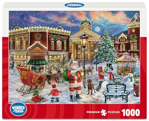 Wonder Forge Christmas Eve Rompecabezas de 1000 Piezas para Adultos con Piezas Perfectamente Encajadas y Imágenes Vibrantes miniatura 2