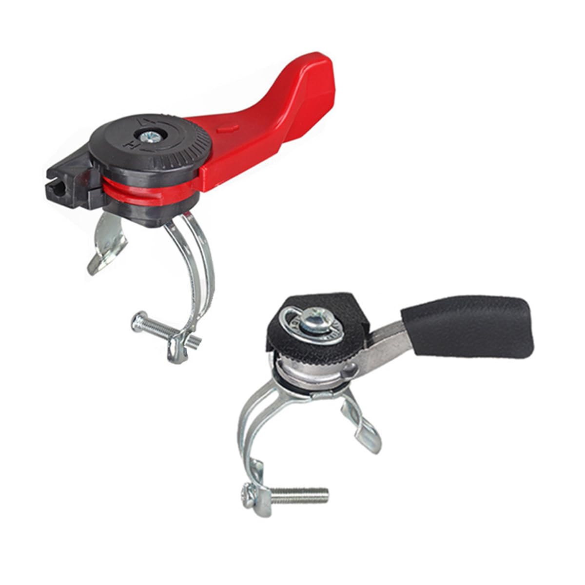 TorSor 2 Pack Brush Cutter Thumb Throttle Lever Replacement ON Off Assembly Controller Accelerator for Weed Wacker Gas String Trimmer Lawn Grass Edger Hedge Trimmers Garden Tiller Cultivator