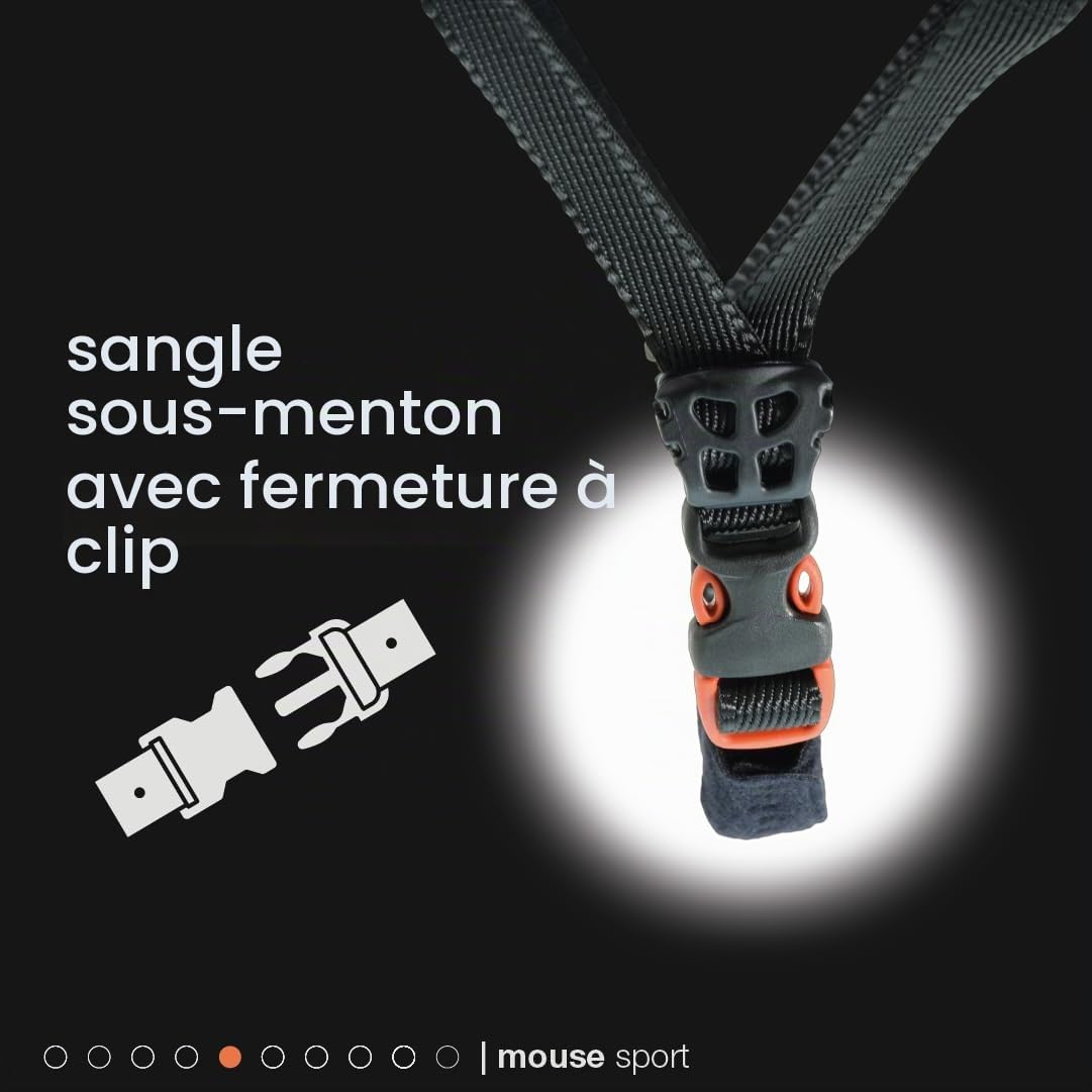 Kong. Mouse Sport. Casque d'escalade, d'alpinisme et de Via ferrata avec Rembourrage intérieur. CE en 12492. Poids: 375g. Taille Unique Ajustable de 52 à 64 cm. Fabriqué en Italie.